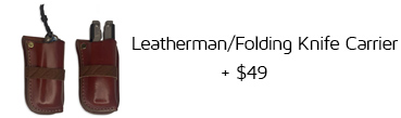 Leatherman & Folding Knife Carrier