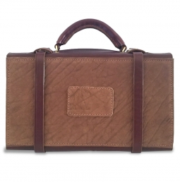 Cape Buffalo Leather Scotch Carrier