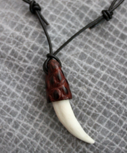 Crocodile Tooth Pendant