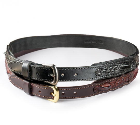 Hornback Crocodile Belt