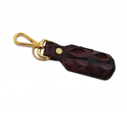 Hornback Crocodile Key Chain