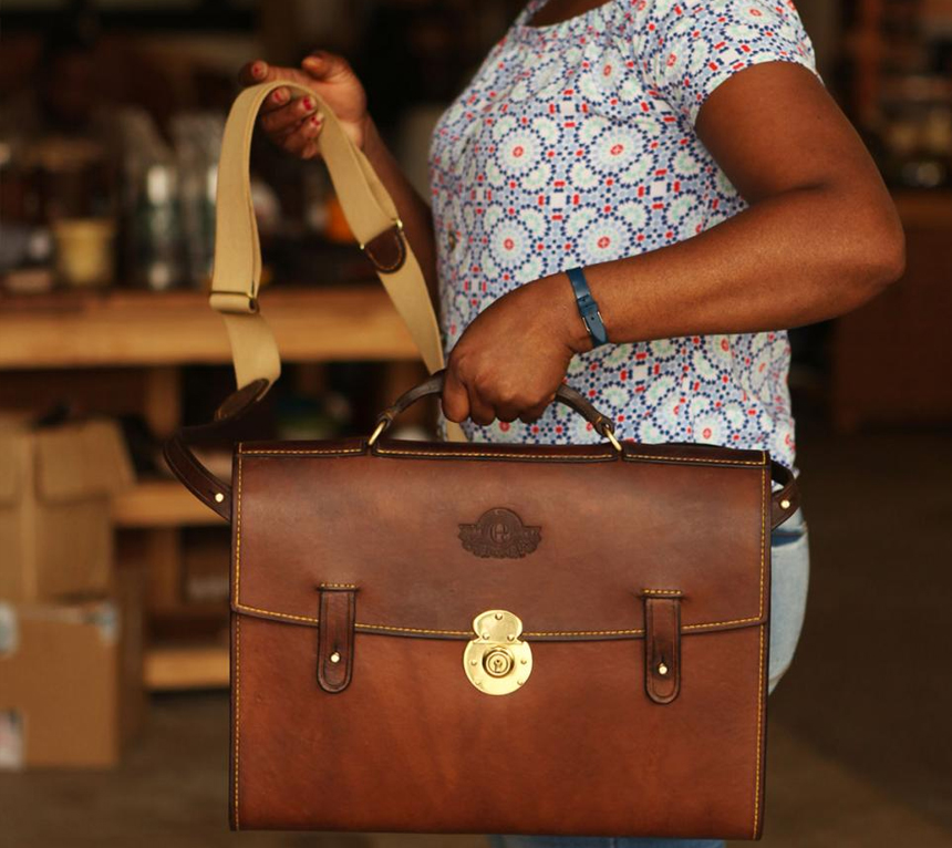 JHB Briefcase African Sporting Creations