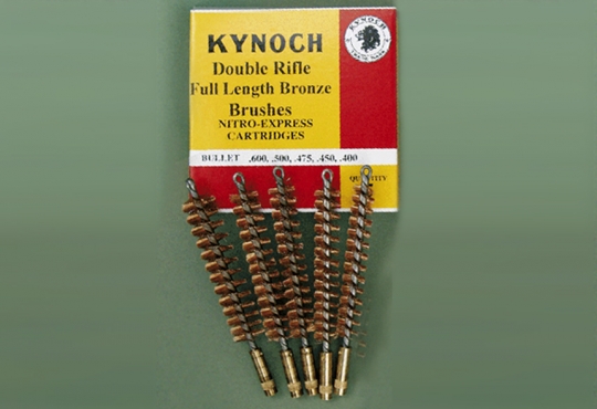 Double Rifle Kynoch .375 Bronze Brush 