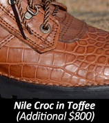 Nile Croc in Toffee