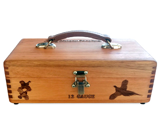 Exotic Wood Ammo Boxes