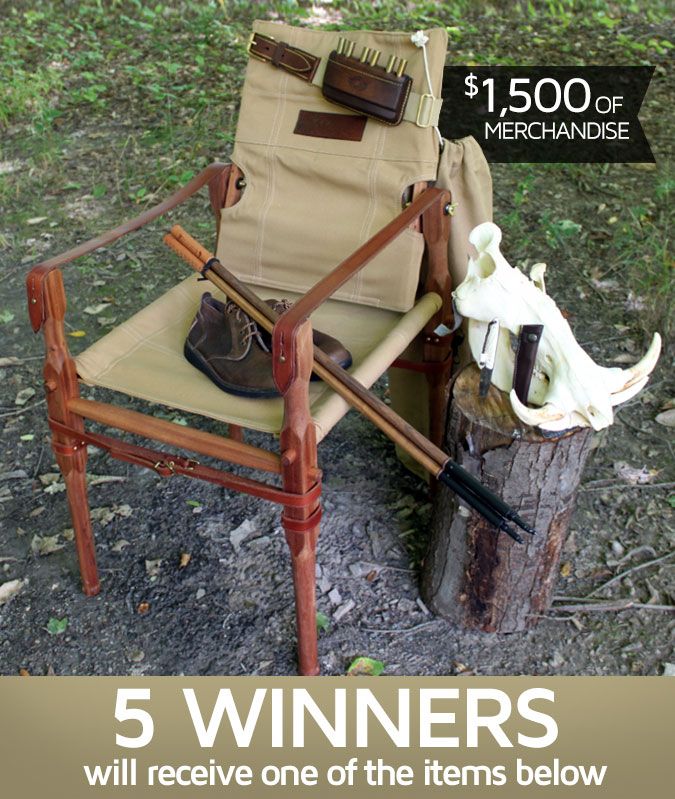 $1500 OF MERCHANDISE - 5 WINNERS will receive one of the items below
